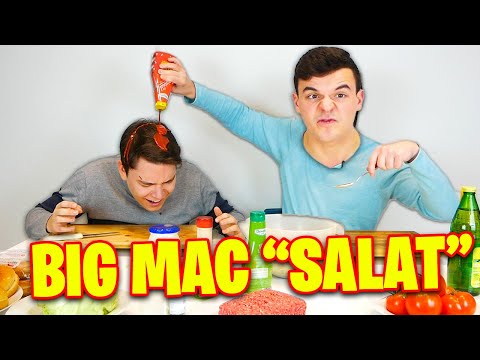 Tourette kocht/backt? Big Mac Salat