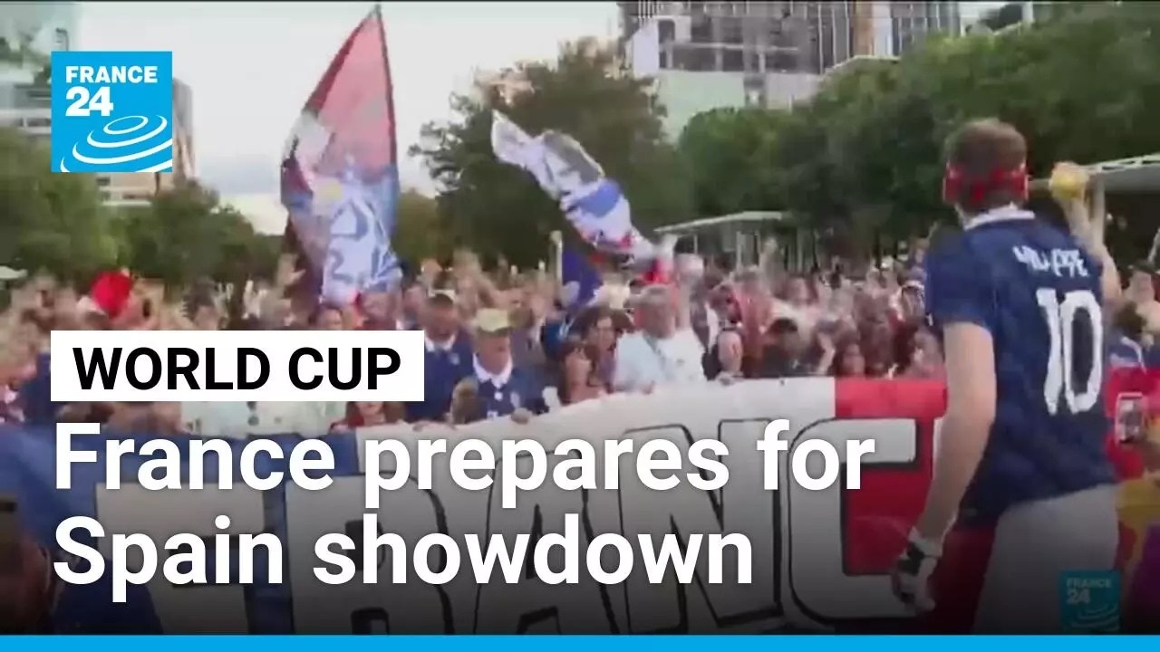 France prepares for World Cup semifinal against Spain • FRANCE 24 English