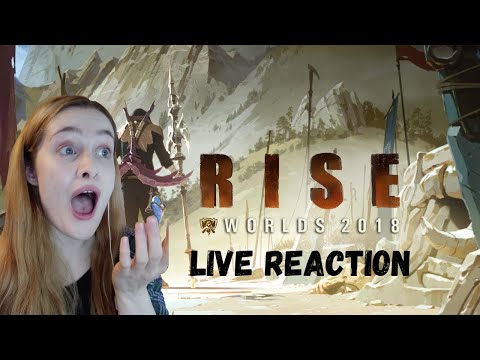 ARCANE fan reacts to 'RISE | Worlds 2018 - League of Legends'