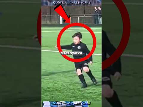 Mateo Messi shocks the world 🤯