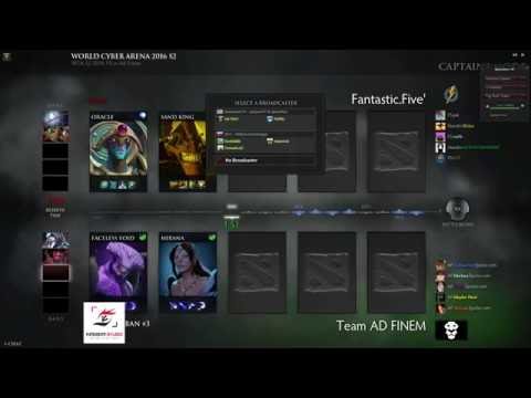 Fantastic Five vs Ad Finem (game 1) ll WCA 2016 - EU Qualifier Vietnamese caster Han[A]