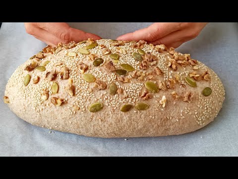 The best recipe for Norwegian whole grain bread.