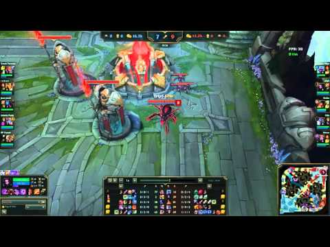 LoL: Spirit Elise vs Rek'Sai Jungle SEASON2016 Apr 2016