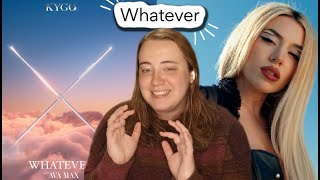 WHATEVER Song & Music Video Reaction :: Ava Max + Kygo