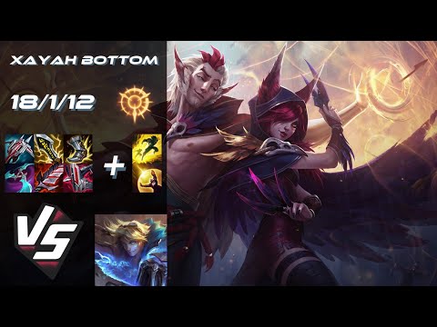 BOTTOM Xayah vs Ezreal - EU Grandmaster Patch 14.13