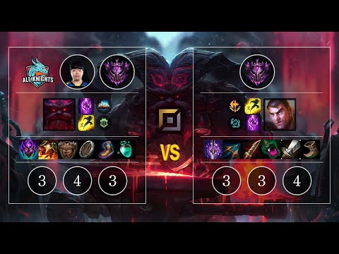 AK Hoglet Ornn vs Jayce Top - KR Patch 10.13