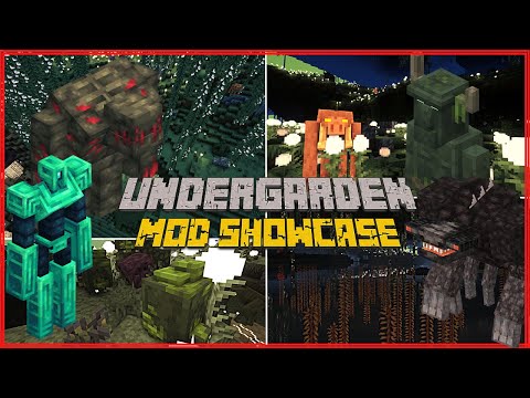THE UNDERGARDEN MOD DIMENSION REVIEW (1.19.2) - [Minecraft Mod Showcase]