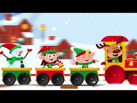 Jedziemy po prezenty - Maskotki - Lokomotywa Mikołaj - Prosty układ taneczny dla dzieci do zabawy