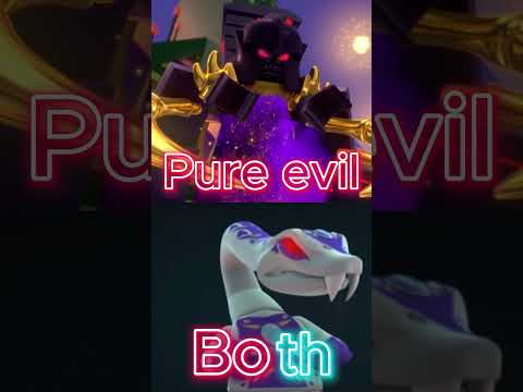 Ninjago vilians that are broken or pure evil