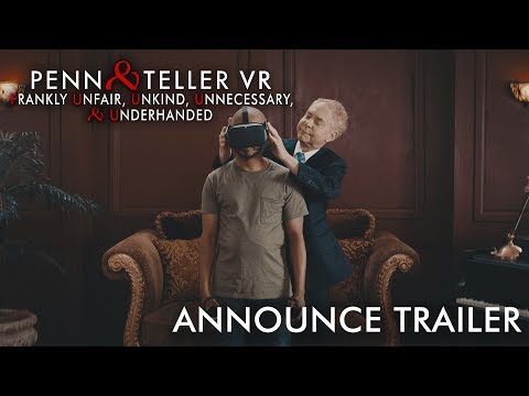 Penn & Teller VR: F U, U, U, & U - Announce Trailer | "Therapy" thumbnail