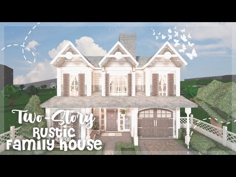 Minami Oroi Bloxburg Speedbuild Two-Story Rustic...