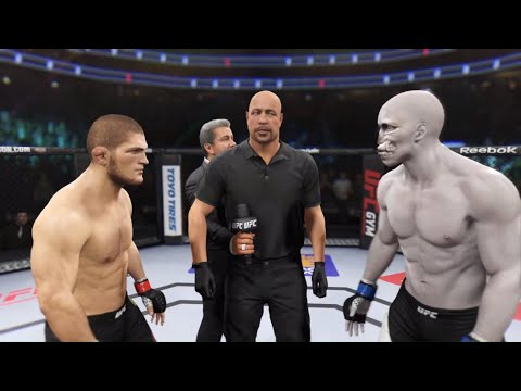 Khabib vs. Sad Skull (EA Sports UFC 2) ☝️🦅