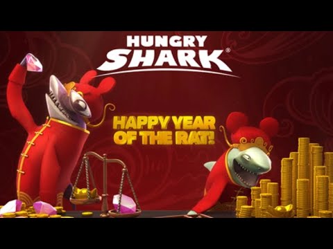 HAPPY YEAR OF THE RAT! LIVE CONTEST - Hungry Shark World