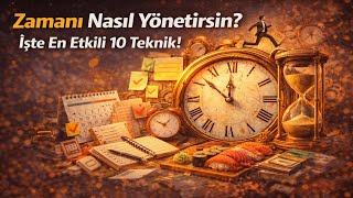 Zamanı Nasıl Yönetirsin? İşte En Etkili 10 Teknik!