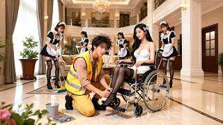 外賣小哥穿越成覺醒系統女總裁的老公，第一件事就是給她穿黑絲！雙手一摸她癱瘓多年的雙腿竟自癒了！直接領證洞房！#短劇 #逆襲 #爽劇 #搞笑