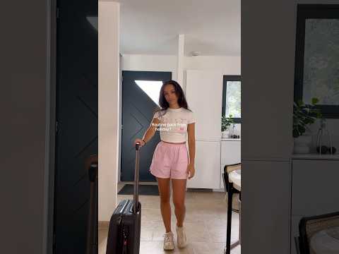 My *post-vacation* routine is a must! 🫧 Do you have one? *gifted products*