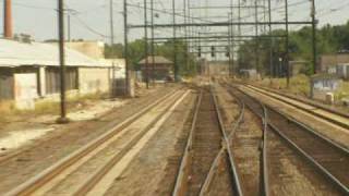preview picture of video 'Amtrak HOLMES Interlocking Track 3 Westbound'