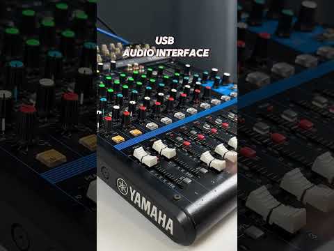 🎛️ Yamaha MG12XU Mixer – Clean sound, pro features!  #audiomixer #musicproduction  #soundcity