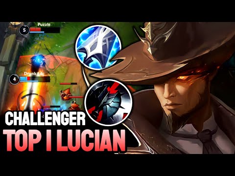 WILD RIFT LUCIAN - TOP 1 LUCIAN GAMEPLAY - CHALLENGER RANKED