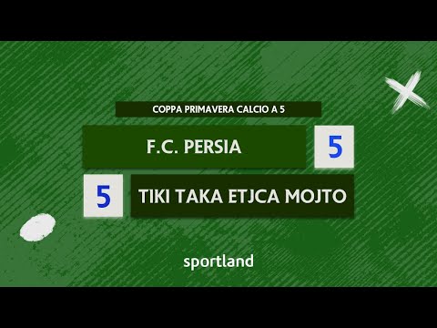 HIGHLIGHTS • Coppa Primavera Calcio a 5 2022-2023 - FC Persia vs Tiki Taka Etjca Mojito