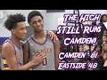 Camden 81 Eastside 48 | Boys Basketball | The High Wins the Battle for Camden!