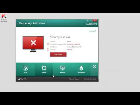 comment installer l'antivirus kaspersky 2012