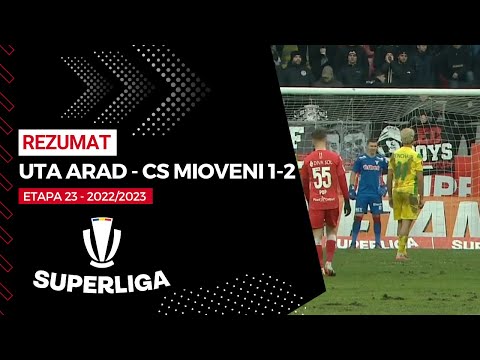 UTA - Mioveni: 1 - 2. Dezamăgire cruntă la toate nivelurile!