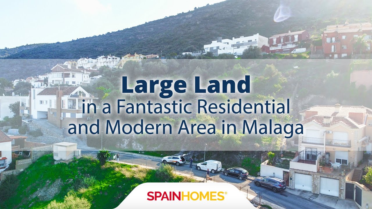 Large Land in a Fantastic Residential and Modern Area in Malaga