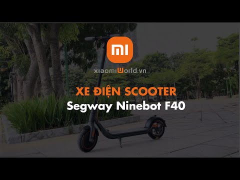 Quảng cáo xe điện Scooter Segway Ninebot F40
