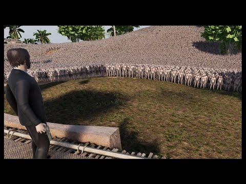 JOHN WICK VS 1 MILLION ZOMBIES | Ultimate Epic Battle Simulator 2