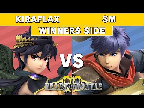 Heart of Battle -  Kiraflax (Dark Pit) vs SM (Ike) Winners - Smash Ultimate