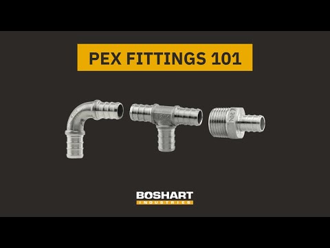 Brass or Plastic Pex Fittings? How About Stainless Steel!