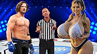 🔥WWE 2K25 - AJ Styles vs Rohini : WWE2K Sep 24, 2025