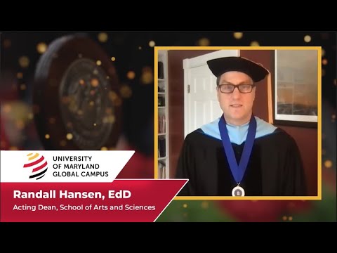 UMGC 2021 Virtual Commencement - School of Arts and Sciences