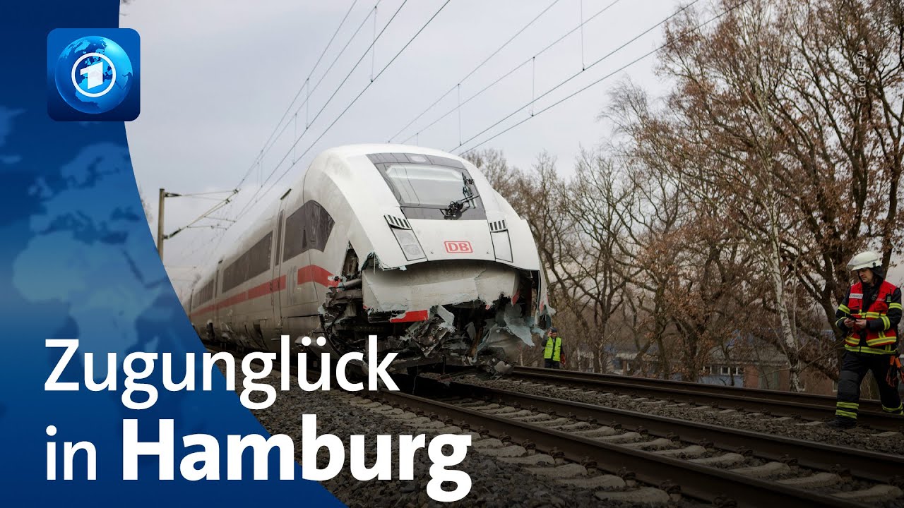 Hamburg: Ein Toter bei Zusammenstoß von ICE mit Sattelzug