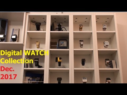 VintageDigitalWatches - Ep 36 -  Digital Watch state of the collection Dec 2017