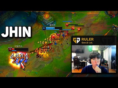 GenG Ruler Stream Jhin vs Challenger Ashe Adc - Engsub