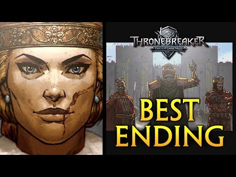 Thronebreaker: Witcher Tales ► THE BEST ENDING - Meve and Villem Rule Together, Gascon Dies (GWENT)