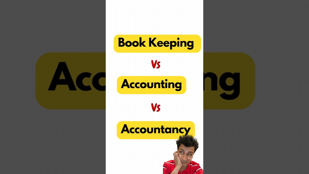 Book Keeping Vs Accounting Vs Accountancy #commerce #class11accounts #accounting