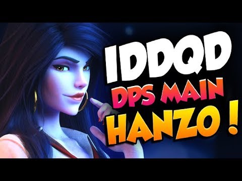 IDDQD GM DPS WIDOW GAMEPLAY! [ OVERWATCH SEASON 19 TOP 500 ]