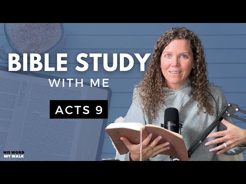 Acts 9 | What REALLY Happened To Saul On The Road To Damascus? [Bible Study WITH Me]