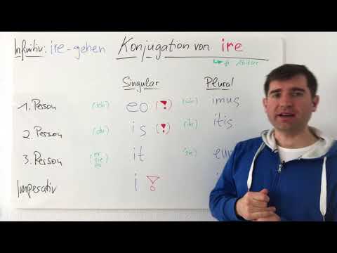 Latein - Konjugationen: 8. ire - Konjugation