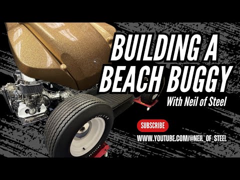 Building a Beach Buggy - Part 13.  (Engine detailing & installation) It's finally on its wheels!