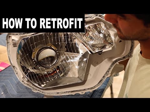 How to Retrofit 2005-2015 Tacoma Headlights! (Huge Upgrade)