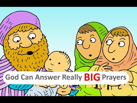 God ANSWERS REALLY BIG PRAYERS (Zacharias, John the Baptist, Angel Gabriel, the Gospel of Luke)