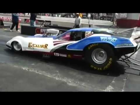 Excalibur Corvette Nostalgia Funny Car