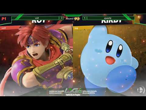 Volt (Roy) vs qwertz143 (Kirby) - Smash Ultimate @ LXG 4