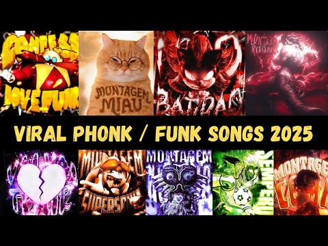 VIRAL PHONK / FUNK SONGS PLAYLIST 2025 🔥 TRENDING PHONK HITS
