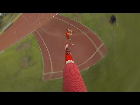 Throwing a Javelin with a GoPro attached!