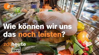 Lebensmittel immer teurer: Greenpeace vs. Bauernverband | ZDFheute live
